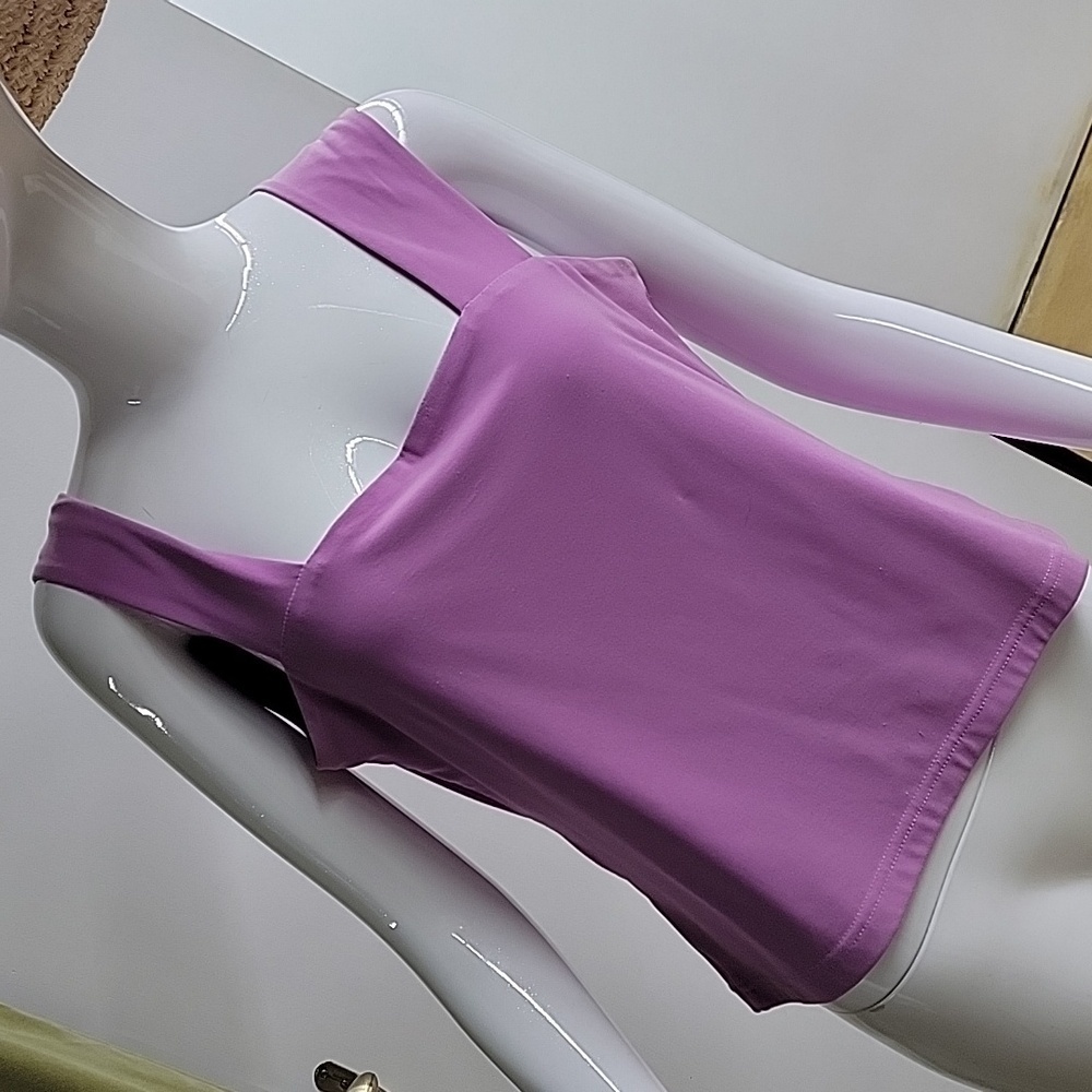 Joseph Ribkoff Lavender Sleeveless Tank Top Blouse Size 12 Made in Canada